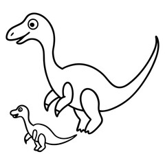 dinosaur vector illustration