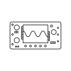Fototapeta premium oscilloscope