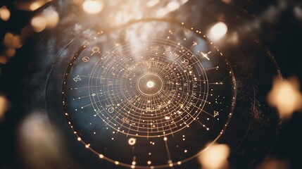 Exploring astrology and numerology fusion concepts through symbolism and celestial patterns