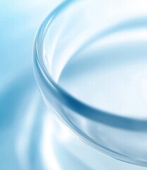 Fototapeta premium glass and Liquid matte abstract wave. 3d rendering illustratiuon.