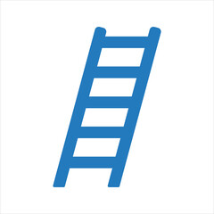 Painter ladder icon. Ladder icon