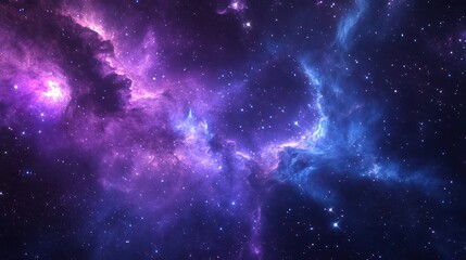 Fototapeta premium Cosmic nebulae swirling in deep space. Possible use science, education, space exploration