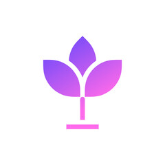 Elegant Flower Logo Symbolizing Growth and Beauty