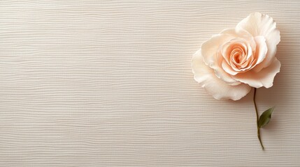 Love letter card with red heart and rose wedding invitation elegant background romantic concept