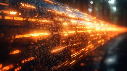 Fototapeta premium A dense wall of text displayed in a clear format with various fonts and sizes for easy reading