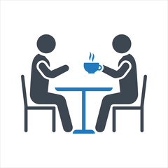 Food sharing icon. Free meal icon