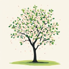 Obraz premium branch twig woody plant clip art plant stem blossom graphics wall sticker apples