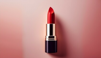 lipstick on a black background