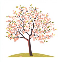 Obraz premium branch twig blossom plant stem clip art graphics prunus apples