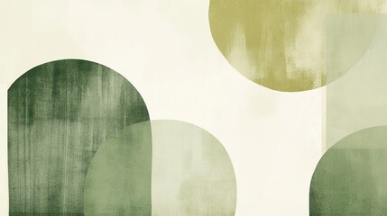 Minimalist design with soft pastel gradient hues, smooth transitions, subtle texture, and light green accents in geometric shapes or brush strokes. A fresh, peaceful, and modern atmosphere with a touc