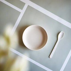 A photo of a clean and simple background for food photography.