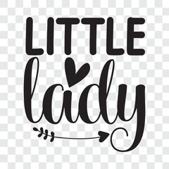 little lady svg design