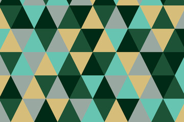 Obraz premium Polygonal color mosaic background. Abstract low poly vector illustration. Triangular pattern, copy space. Template geometric business design with triangle for poster, banner, card, flyer.