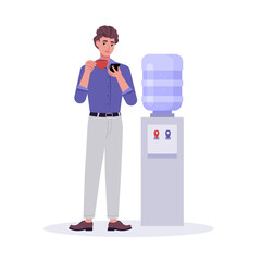 024 - Character with cooler