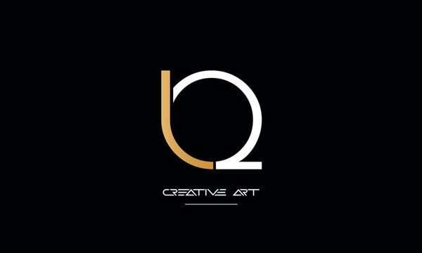 LQ, QL, L, Q abstract letters logo monogram