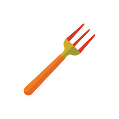 Elegant Fork, Spoon, and Knife Vector Illustration.
