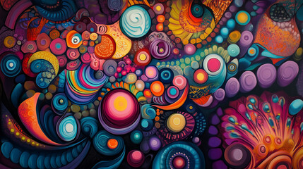 abstract fractal background