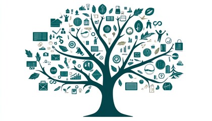 Tree symbolizing ecofriendly investment strategy