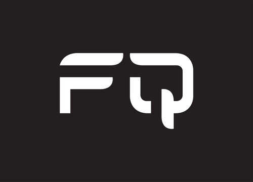 FQ letter logo and initial logo design