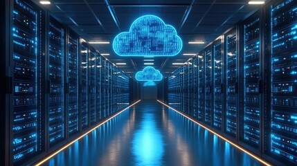 Cloud Computing Data Center: Servers & Network Infrastructure