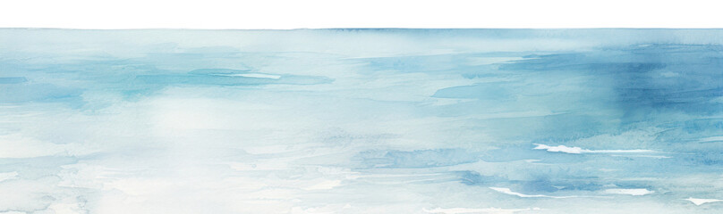 PNG Ocean outdoors horizon nature, digital paint illustration.