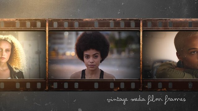 Vintage Media Film Frames