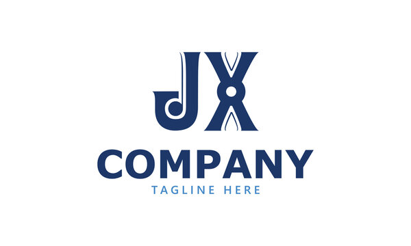 JX J jx initial logo | initial based abstract modern minimal creative logo, vector template image. luxury logotype logo, real estate homie logo. typography logo. initials logo