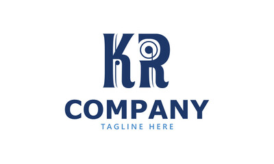 KR K kr initial logo | initial based abstract modern minimal creative logo, vector template image. luxury logotype logo, real estate homie logo. typography logo. initials logo