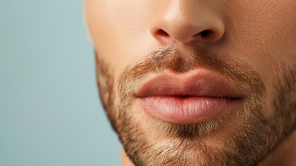 Fototapeta premium Cosmetology treatment for male clients focusing on facial care and beauty enhancement techniques