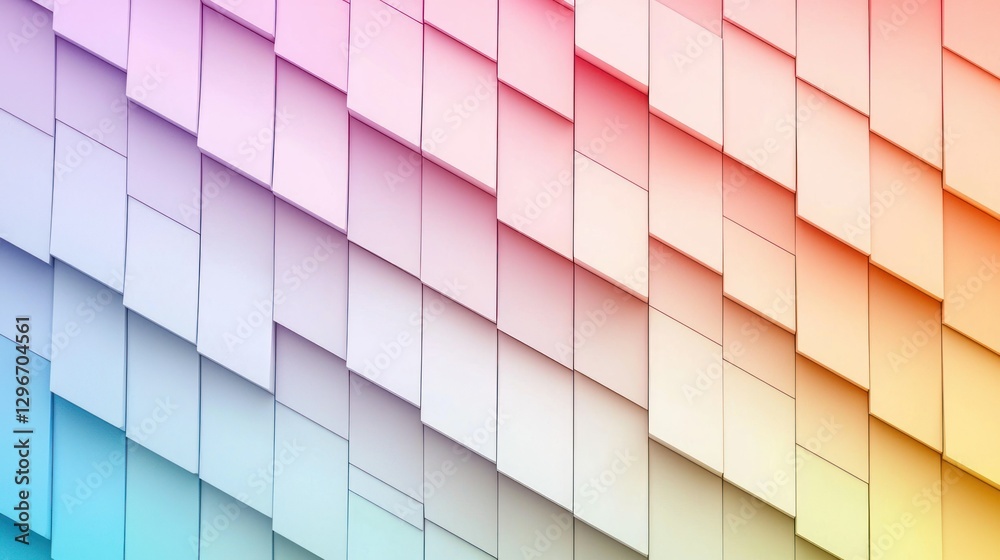 Poster a clean and minimal gradient background in pastel tones, perfect for modern designs.