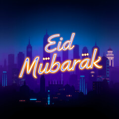Eid Mubarak, poster, card, Eid UL Fitr