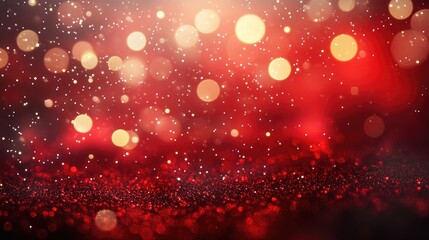 Soft-focus red backdrop with a blurred gradient effect