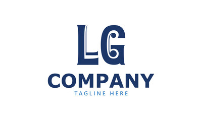 LG L lg initial logo | initial based abstract modern minimal creative logo, vector template image. luxury logotype logo, real estate homie logo. typography logo. initials logo