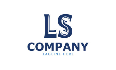 LS L ls initial logo | initial based abstract modern minimal creative logo, vector template image. luxury logotype logo, real estate homie logo. typography logo. initials logo