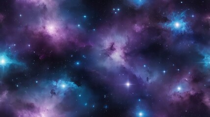 Fototapeta premium Stunning Nebula Space Background Cosmic Clouds Stars and Galaxy Textures