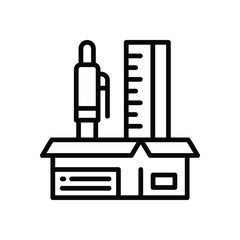 creative line icon. Clean and minimalist vector icon for websites, mobile apps, presentations, and logos. Fully scalable and customizable for any project.