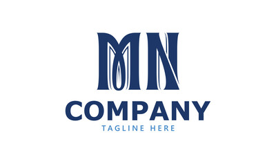 MN M mn initial logo | initial based abstract modern minimal creative logo, vector template image. luxury logotype logo, real estate homie logo. typography logo. initials logo