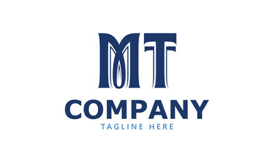 MT M mt initial logo | initial based abstract modern minimal creative logo, vector template image. luxury logotype logo, real estate homie logo. typography logo. initials logo