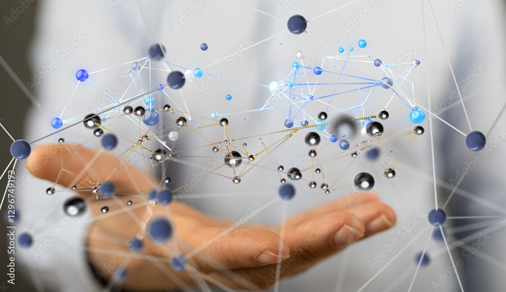 Poster telecommunication network and wireless mobile internet