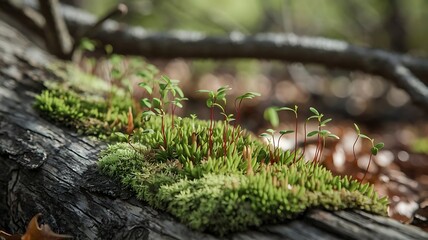 Fototapeta premium Behold harmonious symphony of leaf cutter ants united in purpose and bound by an unwavering devotion to safeguard their colonys very existence