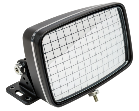 Industrial work lamp on a transparent background