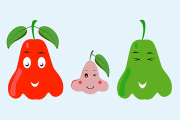 Pink father mother and child, cute hand drawn

