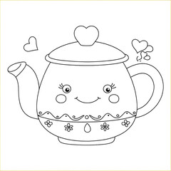 teapot and teacup