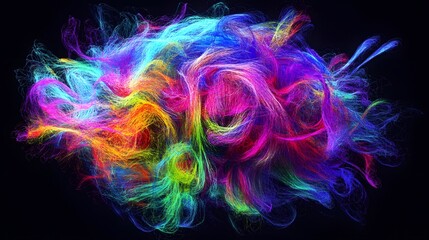 Obraz premium Pulsating Neural Connections