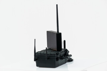 Advanced Portable Electronic Warfare System for Signal Interception and Jamming