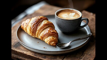 Coffee with Croissant