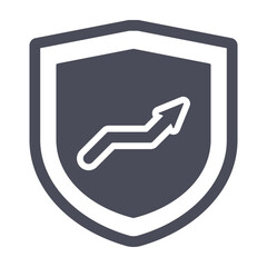 Security Upgrade Icon - Vector for Protection and Enhanced Safety
