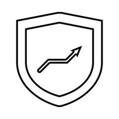 Security Upgrade Icon - Vector for Protection and Enhanced Safety