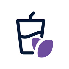 Obraz premium healthy diet dual tone icon. Sleek and modern vector icon for websites, mobile apps, marketing materials, and corporate design. Fully scalable and ready to use.