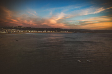 Fototapeta premium Nazare at Sunset